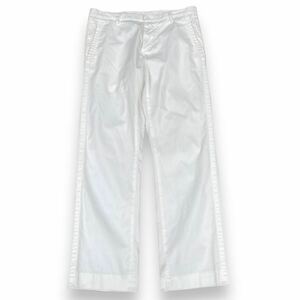 2010ss jil sander by Raf simons white slacks pants collection rare archive Italy 