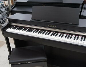 ●札幌市及び近郊地域限定配送 河合楽器 カワイ KAWAI CN25R 電子ピアノ 2016年製 88鍵 イス付き プレミアムローズウッド調 動作品