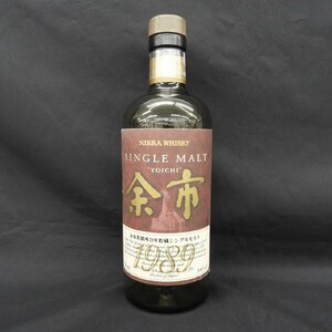 【空き瓶/中古品】NIKKA ニッカ 余市蒸溜所 1989 20年貯蔵シングルモルト 空ボトル 空瓶 11558758 0501