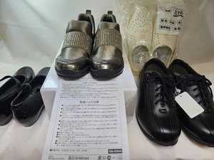 あゆみの靴/ヌーディウォークスニーカー/ゲートボールシューズ（新品）/銀座Yoshinoya（中古）　　　　　SO(752）