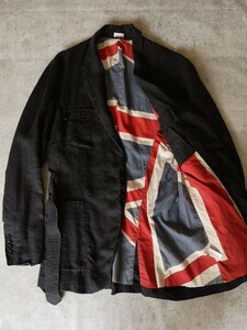 80s 初期 Paul Smith リネンジャケット M ポールスミス インド製 麻 90s ヴィンテージ イギリス フランス 英国 モッズ アーカイブ 60s 70s