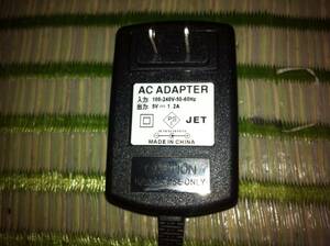 JET625361010 　100-240V-50-60Hz ACアダプター