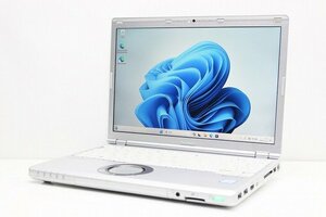 1円スタート ノートパソコン Windows11 Panasonic レッツノート CF-SZ6 第7世代 Core i5 SSD256GB メモリ8GB 12.1 Windows10 カメラ