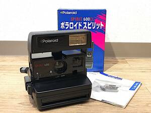 4/227【ジャンク】 ポラロイド インスタントカメラ スピリット 600CL 箱 説明書 保証書付き Polaroid SPIRIT