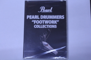 【ストック品】Pearl(パール) / PEARL DRUMMERS “ FOOTWORK“ COLLECTIONS 【DVD・非売品】