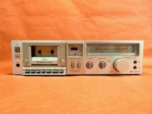 c233 Technics テクニクス M240X STEREO CASSETTE DECK カセットデッキ Size: 約 幅43×高さ11.5×奥行22㎝/140