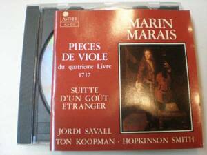 CD 古楽　マラン・マレ　1717　ヴァイオル　古楽器　サヴァール　輸入盤　