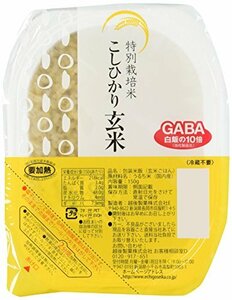 越後製菓 特別栽培米こしひかり玄米 150g×12個