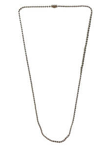 49.5cm CHROME HEARTS クロムハーツ BALL CHAIN ボールチェーン ネックレス