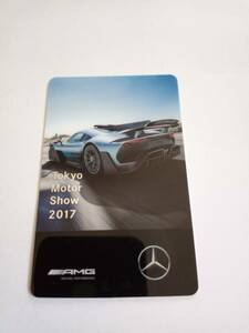 ★即決★東京モーターショー2017年で配布していたメルセデス・AMG/スマートのカード　送料84円