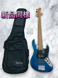 (新品同様) Bacchus WL5-ASH/RSM (STB) 5弦ベース