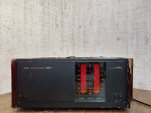 SANSUI 山水　サンスイ　B-2201L VINTAGE ステレオ　パワーアンプ　オーディオ　アンプ　音響機器　機材　ビンテージ　ジャンク