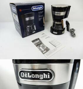 【Delonghi】デロンギ ドリップコーヒーメーカー ICM14011J 未使用品 通電確認 中古品 JUNK扱い 現状渡し 一切返品不可で！