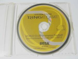 SEGA セガ RING EDGE WORLD CLUB Champion Football 2011-2012 DVD-ROM ディスク DVR-5013C
