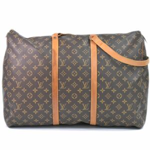 本物 ルイヴィトン LOUIS VUITTON LV フラネリー 50 モノグラム ショルダーバッグ ボストンバッグ ブラウン M51116