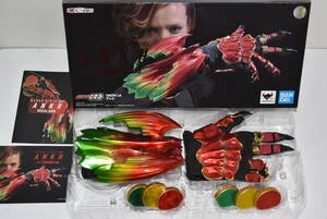 30M 【中古品】 TAMASHII Lab 仮面ライダーオーズ アンク 007 ANKH 仮面ライダーOOO 2010 魂ウェブ商店 BANDAI バンダイ 動作OK