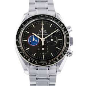 オメガ スピードマスター プロフェッショナル アポロ9号 3597.13 OMEGA 腕時計 黒文字盤 【安心保証】