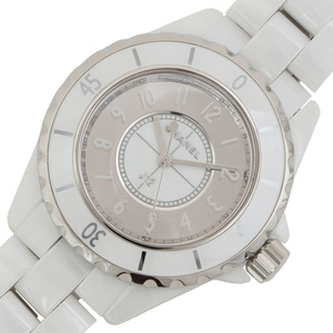 シャネル CHANEL J12　世界限定1200本 H4861 ホワイト クオーツ レディース 腕時計【中古】