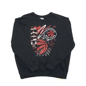 7818 NBA バスケ トロントラプターズ ス ビッグプリントスウェット XL