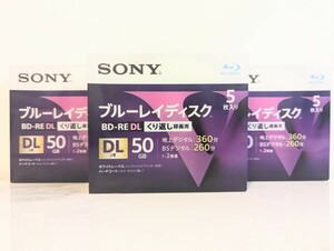 SONY ソニー★BD-RE DL 50GB★15枚