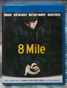 ○【１円スタート・まとめ・同梱可能】　Blu-ray「8 Mile　エイトマイル」　エミネム　洋画　ブルーレイ