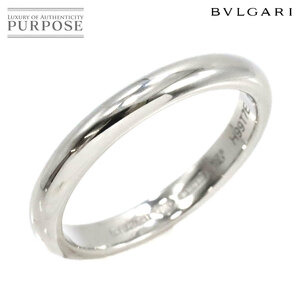 ブルガリ BVLGARI フェディ #48 リング Pt プラチナ 指輪 Fedi Ring 90190005