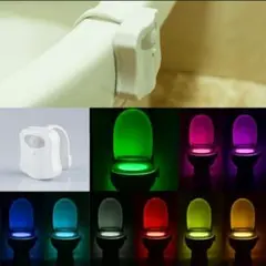 トイレ ライト 8色　4