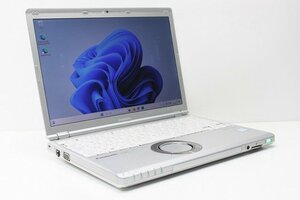 1円スタート ノートパソコン Windows11 Panasonic レッツノート CF-SZ6 第7世代 Core i5 SSD256GB メモリ8GB 12.1 Windows10 カメラ