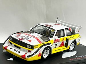 ラリーカーコレクション 1/43 アウディ スポーツクワトロ E2 1985 ラリー・サンレモ ワルター・ロール