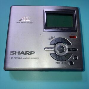 SHARP md~dr7 故障完全中古ジャンク品mdポータブルレコーダー md