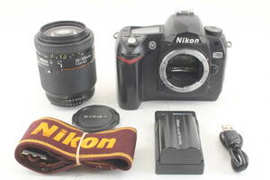 Nilon ニコン D70 デジタル 一眼レフ カメラ レンズ NIKKOR 35-105mm f3.5-4.5 チャージャー バッテリー ストラップ 4830