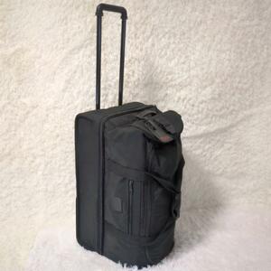 TUMI トゥミ 2way キャリーケース ビジネス 2輪 ボストンバッグ　黒 スーツケース キャリーバッグ　大容量 ブラック　無地　バリスティック