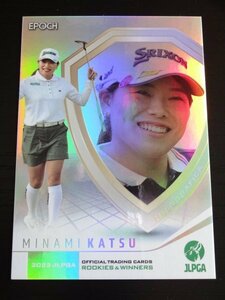 勝　みなみ　 HOLOGRAFICA【 EPOCH 2022 JLPGA ROOKIES＆WINNERS】 女子プロゴルフ