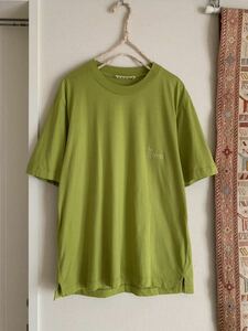 美品　マルニ　黄緑　ロゴTシャツ　トップス　Tシャツ MARNI コットン　綿　グリーン　緑　ロゴT 半袖Tシャツ