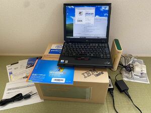 IBM ThinkPad X31 PenM 1.3GHz RAM1GB 2672-JHJ B1Jで修理動作品 ワンオーナー品