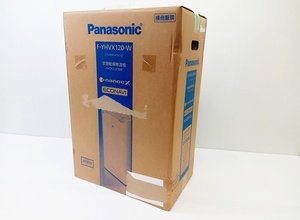 下松)【未使用品】Panasonic パナソニック 衣類乾燥除湿機 ハイブリッド方式 F-YHVX120-W ◆N2306117 KF26B