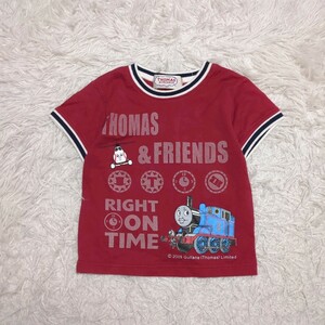 【送料無料】THOMAS　トーマス　半袖　Tシャツ　100㎝　赤　男の子　キッズ　子供服