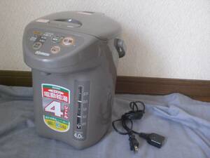 ５　ZOJIRUSHI　象印　マイコン電動給湯ポット　CD-DE40型　4.0リットル　96年製　