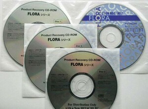 ◆ 日立 Flora 270W NB6/NB7 用 Win XP-Pro リカバリＣＤセット ◆