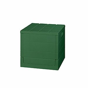 【特価】 グリッドコンテナ 20L （アイムディー） 収納ボックス グリーン SKCUBE キューブ I＇ｍD G