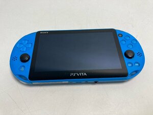 【★32-5972】■ジャンク■SONY PlayStation Vita PS VITA PCH-2000 アクア・ブルー　本体のみ（0034）