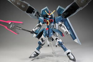 ZGMF-X31S アビスガンダム (HG)完成品 改修＆塗装済み　(管理番号:2459)