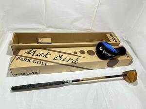 ニッタクス　NITTAX　パークゴルフ　クラブ　右打ち　GENUINE MAK BIRD MAK ROYAL　モデル　Ⅵ　カバー付き　楽55