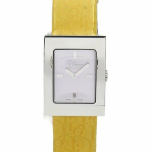 ディオール マリス 腕時計 ウォッチ ブランドオフ Dior ステンレススチール 腕時計 SS/革 中古 レディース