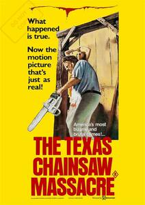 オーストラリア版ポスター『悪魔のいけにえ』（The Texas Chain Saw Massacre）★レザーフェイス/トビー・フーパー/テキサス・チェーンソー
