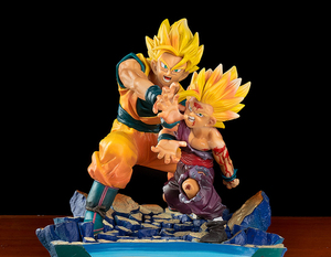 ・ドラゴンボール 『孫悟空+孫悟飯』 海外限定品 16cm PVC製フィギュア 箱無