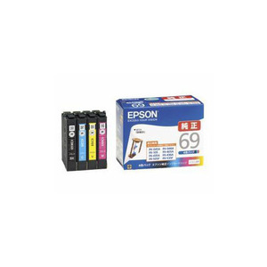 EPSON 純正インクカートリッジ 4色セット IC4CL69 /l