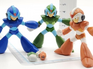 ロックマンX フルカラークロス メガミッションフィギュア コレクション24D27検Rockman6MegaManマッスルパワー マスコット ブルースFigurine