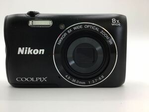 00469 【動作品】 Nikon ニコン COOLPIX A300 コンパクトデジタルカメラ バッテリー付属 
