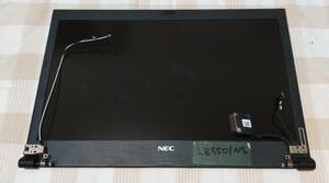 NEC PC-LZ550NSB LZ550/NS LZ550/N GN206Y1G3 上半身 液晶 ユニット 動作確認済 修理パーツ LCD モニタ ディスプレイ 3